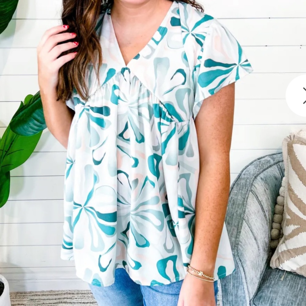 Funky Flowy Top